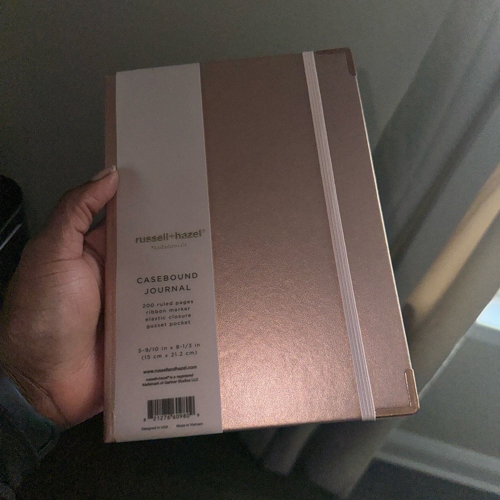 TARGET- Rose Gold Journal NEW